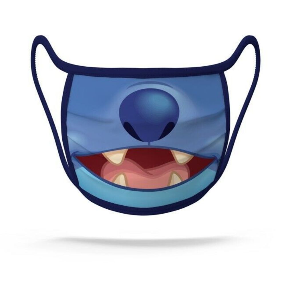 Disney Parks Adult Stitch Face  Mask Large  NIP